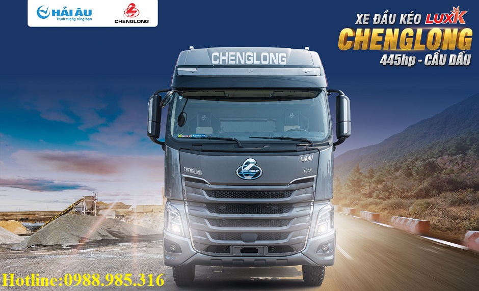 XE ĐẦU KÉO CHENGLONG H7 LuxK 445HP CẦU DẦU